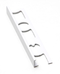 Élvédő  L PVC fehér, hossza 250 cm, magassága 8 mm, LL8250