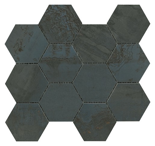 Mozaik Sintesi Met Arch oxide 30x34 cm matt MA12463