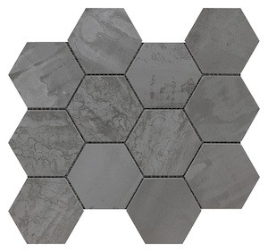 Mozaik Sintesi Met Arch steel 30x34 cm matt MA12464