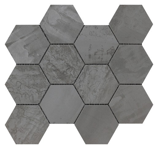 Mozaik Sintesi Met Arch steel 30x34 cm matt MA12464