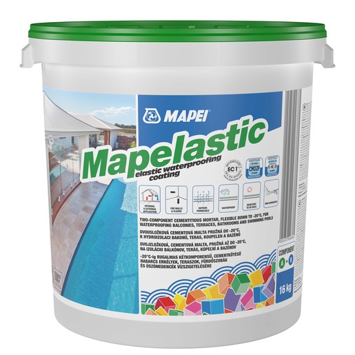 Hidroszigetelés Mapei Mapelastic 16 kg MAPELASTIC16