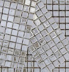Üvegmozaik Mosavit Metalico inox 30x30 cm fényes METALICOIN