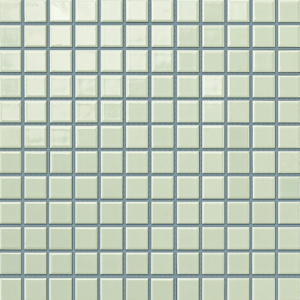 Fagyálló. Kerámia mozaik fehér színben mérete 30x30 cm vastagsága 6 mm fényes felülettel. Négyzet alakú alapelem mérete 2,3x2,3 cm