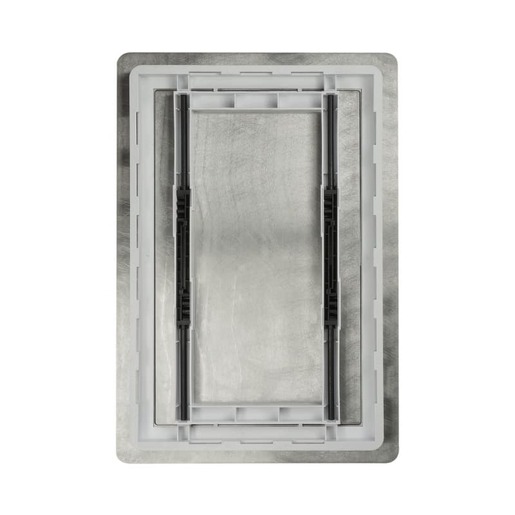 Felülvizsgálati ajtó Haco rozsdamentes acél 22,4x2 cm NDE2030