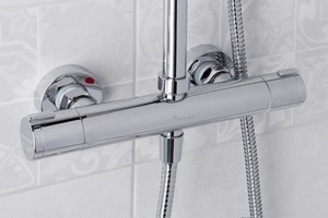 Zuhanyrendszer Optima Optima termosztatikus csapteleppel króm OPTIMASSTK