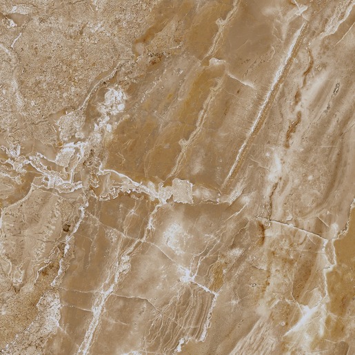 Padló Stylnul Piedra marron 45x45 cm fényes PIEDRAMR