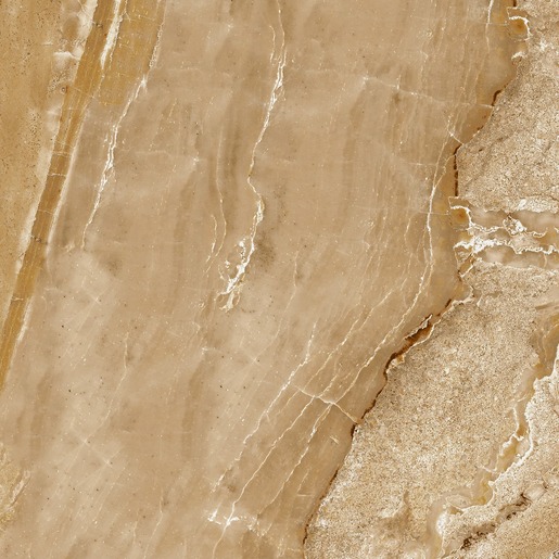 Padló Stylnul Piedra marron 45x45 cm fényes PIEDRAMR