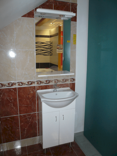 Fürdőszobaszekrény mosdóval Multi Pro 52x85x41,2 cm fehér lesk PRO50NOVA