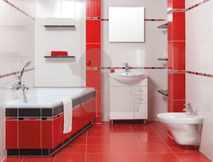Fürdőszobaszekrény mosdóval Keramia Pro 60x85x50 cm fehér lesk PRO60DV