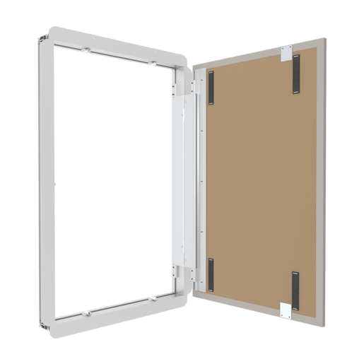 Ellenőrző ajtó Havos alumínium RD4060