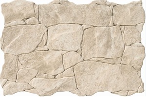 Fagyállló. Burkolatkrémes változatban kőutánzatban vastagsága 10,7 mm matt felülettel. Beltérbe és kültérbe is alkalmas. Kis eltérésekkel a színárnyalatban, a felületi textúrában és a rajzban.
