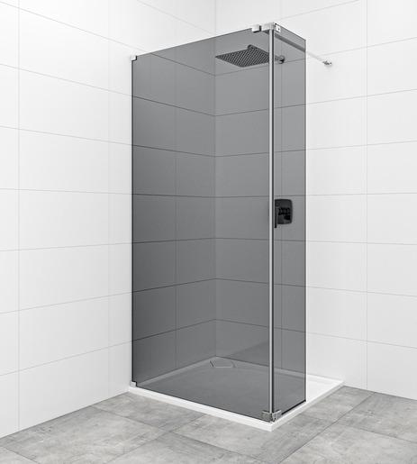 Walk-in zuhanyparaván / ajtó 110 cm SAT Walk-In SATBWI110KSROZPA