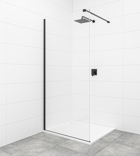 Walk-in zuhanyparaván / ajtó 110 cm SAT Walk-In SATBWI110PRC