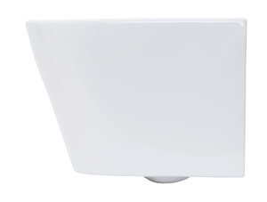 Wc soft close ülőkével SAT Infinitio  fehér színben fényes felülettel  hátsó kifolyással SATINF010RREXP