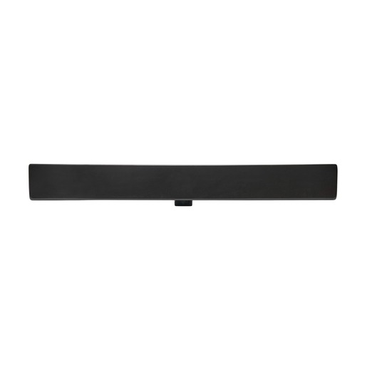 Mosdó SAT Infinitio 100,4x46,5 cm  fekete színben matt felülettel  középső nyílással SATINF10046BKM