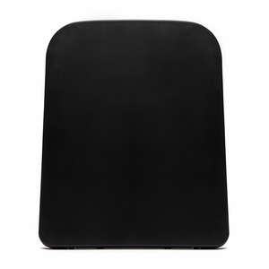 SAT Infinitio négyzet alakú fekete WC-ülőke SATINFP12BKM