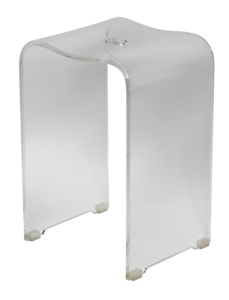 Nagyon sikeres és egyben praktikus műanyag szék. Átlátszó (SATSTOLPLASTT), feketében (SATSTOLPLASTC) és fehérben (SATSTOLPLASTB) kínáljuk. A színskála lehetővé teszi, hogy a széket bármilyen belső térhez illessze. Bár ezek a székek elsősorban zuhanyozáshoz készültek, használatukra a fürdőszobában vagy bárhol máshol a belső térben nincs korlátozás. Teherbírásuk tekintélyes 130 kg és nagy előnyük, hogy nem szükséges a falakba fúrni. 5 év kiterjesztett garancia!
