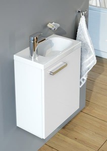 Fürdőszobaszekrény mosdó alá Ravak Chrome 40x22x50 cm fehér X000000538