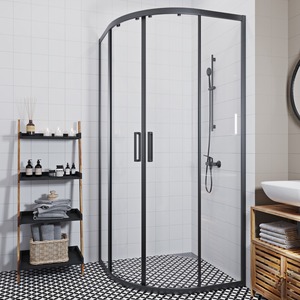 Zuhany csaptelep S-Line Pro zuhanyszett nélkül 150 mm fekete SIKOBSLPRO268C