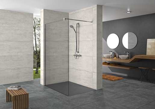Walk-in zuhanyparaván 75 cm Huppe Design pure SIKOKHWI75