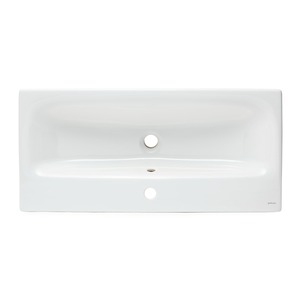Fürdőszobaszekrény mosdóval Cersanit Dormo 80x62x37,5 cm fehér lesk SIKONCMO002BL