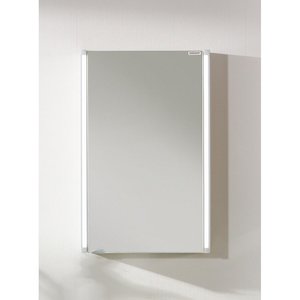 Tükrösszekrény világítással Fackelmann 42,5x67 cm lamino fehér SIKONF82951