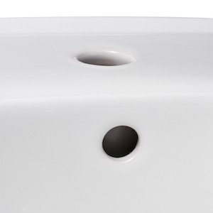 Mosdó Fayans Neo 60x47 cm fehér színben fényes felülettel középső nyílással SIKOSJNE10392