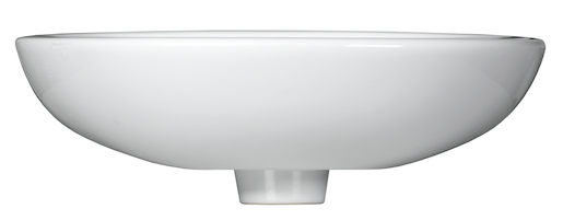 Mosdó S-Line Pro S-Line Pro 49,5x38,5 cm fehér színben fényes felülettel középső nyílással SIKOSSLPRO5038
