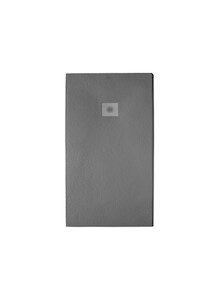 Zuhanytálca négyszögletes SIKO 100x80 cm öntött márvány Grafito SIKOSTONE10080SG