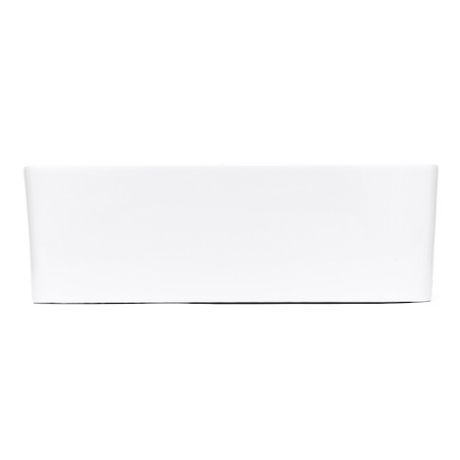 Mosdó lapra Triomini Slim 39x39 cm fehér színben fényes felülettel túlfolyás nélkül SLM3939Q