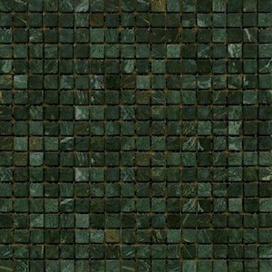 Fagyálló. Kőmozaik zöld színben mérete 30,5x30,5 cm vastagsága 7 mm kőutánzatban matt felülettel. Négyzet alakú alapelem mérete 1,5x1,5 cm