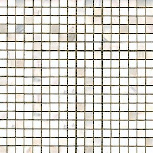 Kőmozaik Premium Mosaic Stone fehér 30x30 cm fényezett STMOS15WHP