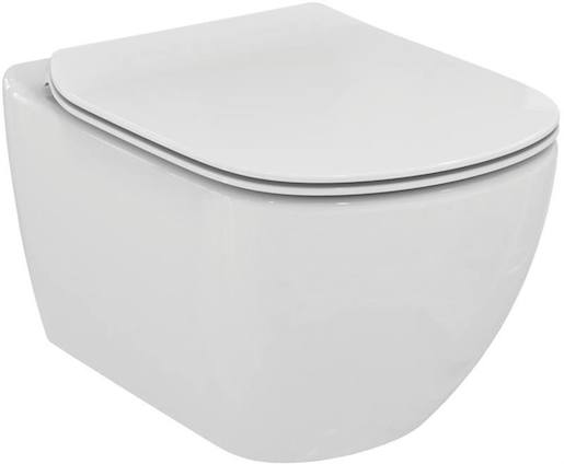 Wc ülőke Ideal Standard Tesi műanyagból fehér színben T352801