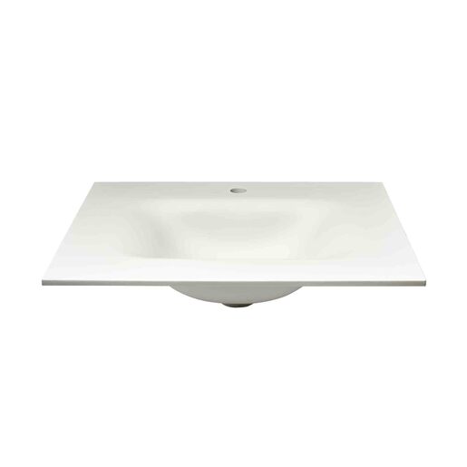 Mosdó bútorba Naturel Verona 66x52,7 cm fehér színben matt felülettel középső nyílással VE6653BM