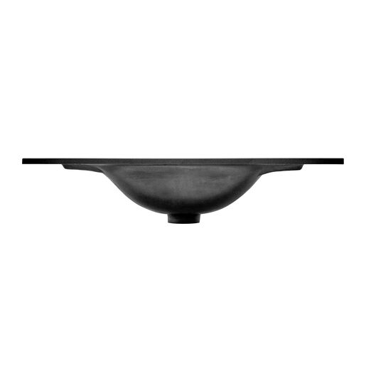 Mosdó bútorba Naturel Verona 66x52,7 cm fekete színben matt felülettel középső nyílással VE6653CM