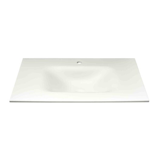 Mosdó bútorba Naturel Verona 86x52,7 cm fehér színben matt felülettel középső nyílással VE8653BM