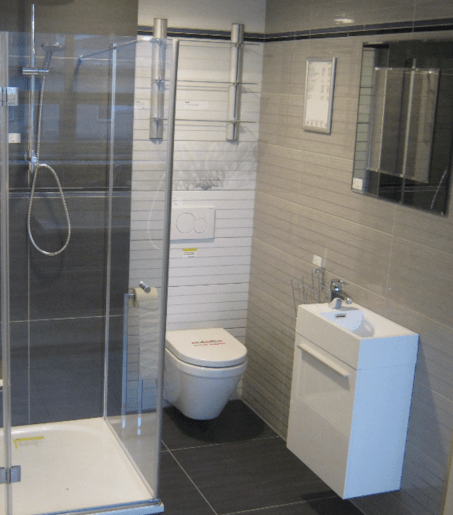 Fürdőszobaszekrény mosdóval Naturel Verona 46x63x26 cm fehér lesk VERONA46WH