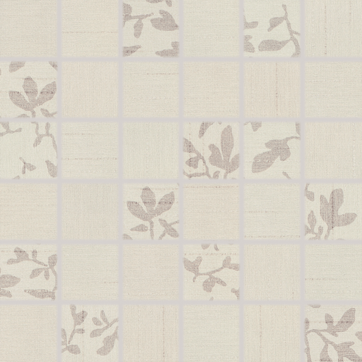 Mozaik Rako Textile elefántcsont 30x30 cm matt WDM05101.1