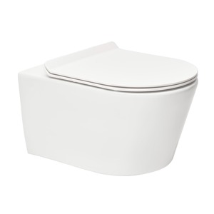 A Brevis sorozaton belül olyan pultos mosdókat és WC-ket találhat, amelyek biztosan megragadják a tekintetét, mint például ez az elegáns, lekerekített kialakítású, falra akasztható WC. Könnyen eltávolítható (Easy Lock), puha záródású ülést tartalmaz. A WC rejtett szerelvénnyel és hátsó hulladékkal rendelkezik, öblítőáramkör nélkül. Öblítési kapacitás 3/6 liter.