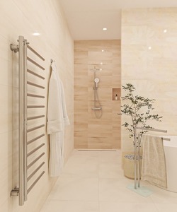 Zuhanyrendszer SAT termosztatikus csapteleppel fehér / króm SATSSTPBCH