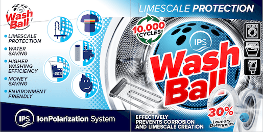 SAT IPS akciócsomag KalyxX Blue line 1/2 + Washball IPSKXBG12SWB